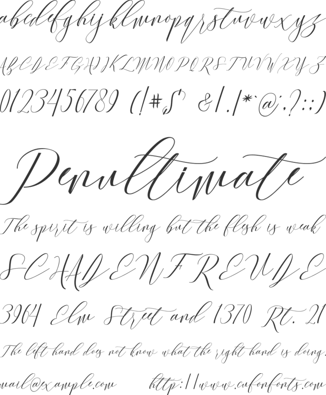 Culture font preview