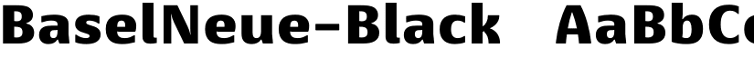 BaselNeue-Black ☞ font