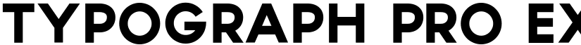 TYPOGRAPH PRO ExtraBold font