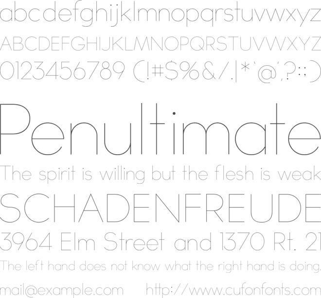 TYPOGRAPH PRO font preview