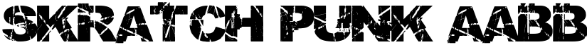 Skratch Punk font