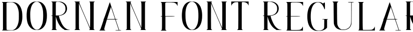 Dornan Font Regular font