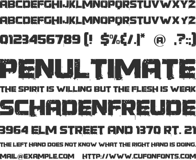 Younger Than Me font preview