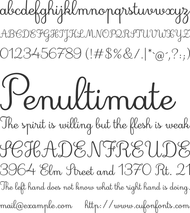 Deuxieme Rang font preview