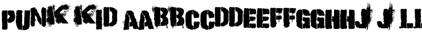 Punk Kid font