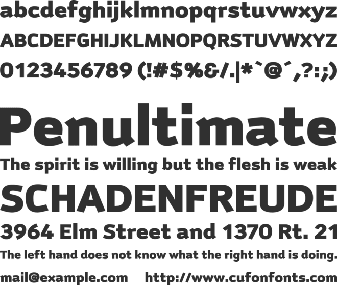 Anomoly font preview