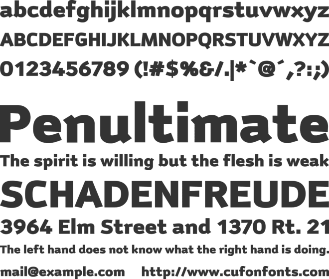 Anomoly font preview