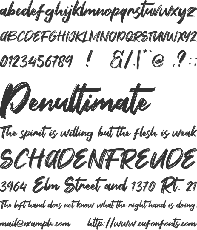 Fontbliz font preview