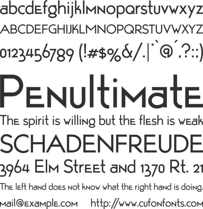 TaxiDriver font preview