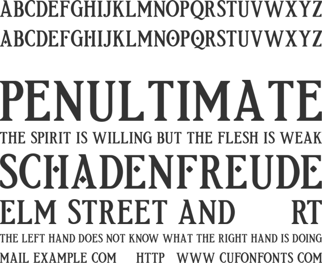 Etherion FREE font preview