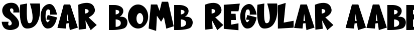 Sugar Bomb Regular font