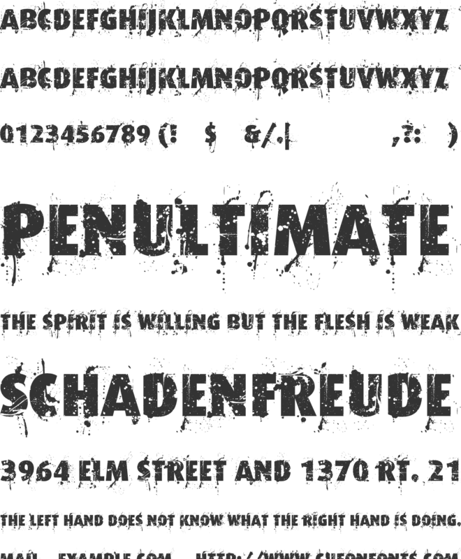 Formfound.com font preview