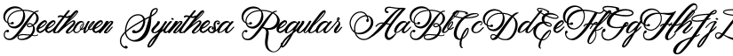 Beethoven Syinthesa font download