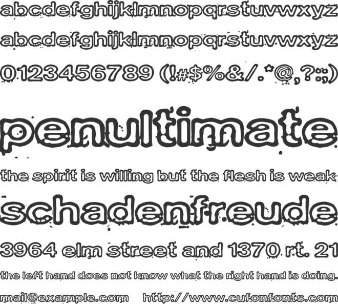 Laboratoriokoira font preview