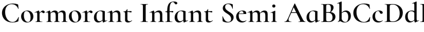 Cormorant Infant Semi font