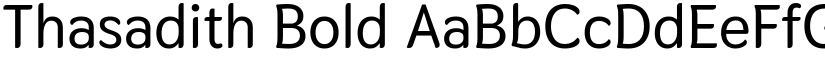 Thasadith Bold font
