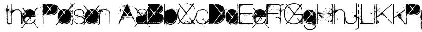 the Poison font