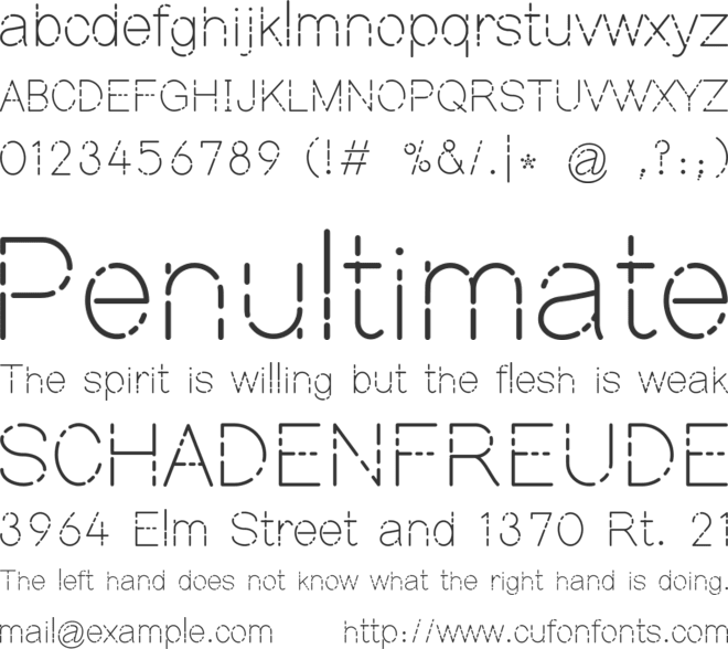 Mahamaya font preview