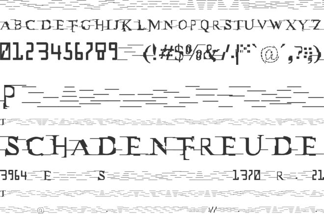 Miltown font preview