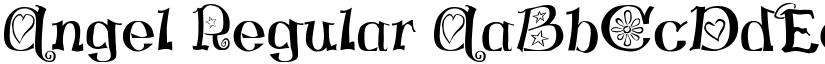 Angel Regular font