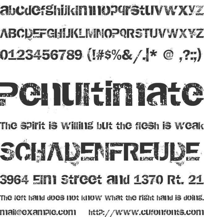 AnthologY font preview