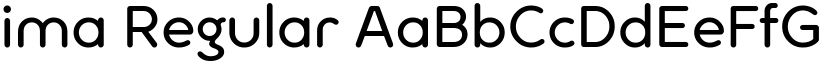 ima Regular font