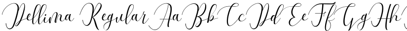 Dellima Regular font