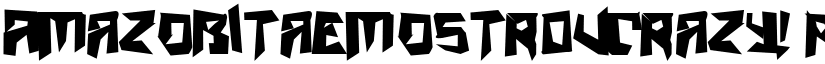 AmazObitaemOstrovCrazy! Regular font