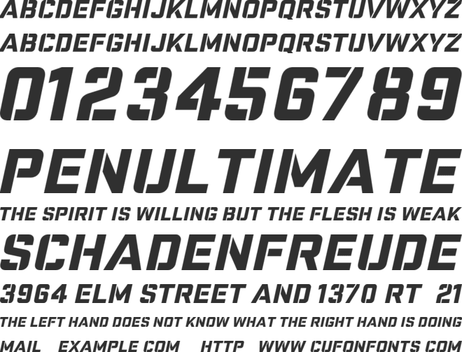 declaración Fahrenheit Cantidad de Nike Combat Stencil Font : Download Free for Desktop & Webfont