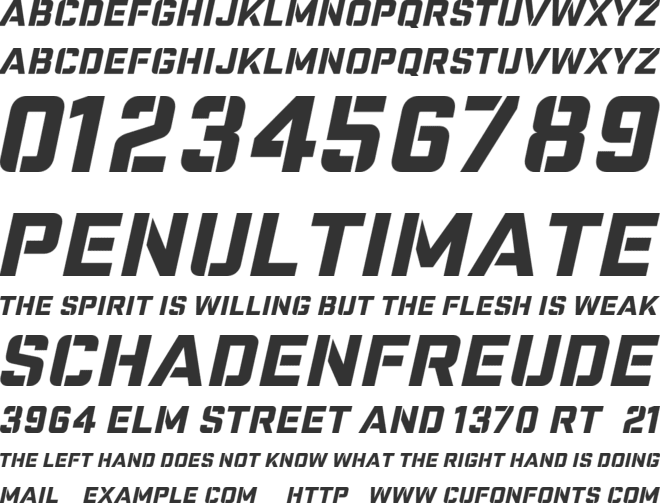 declaración Fahrenheit Cantidad de Nike Combat Stencil Font : Download Free for Desktop & Webfont