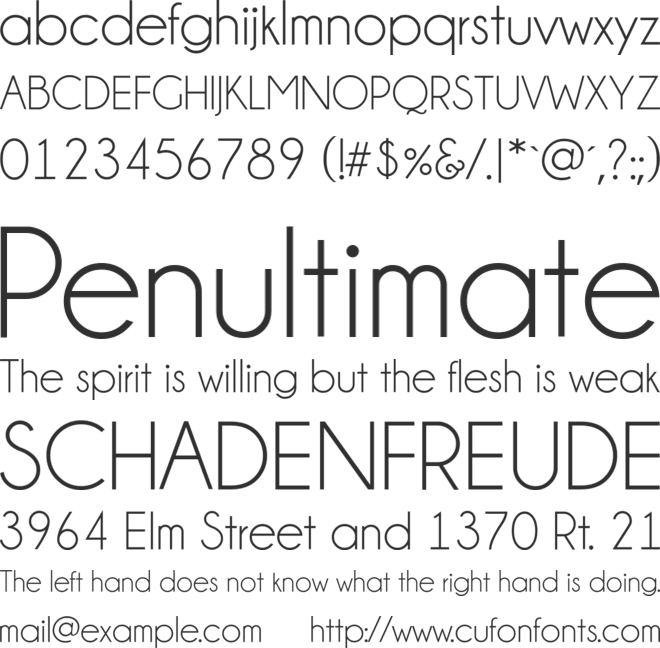 Champagne & Limousines font preview