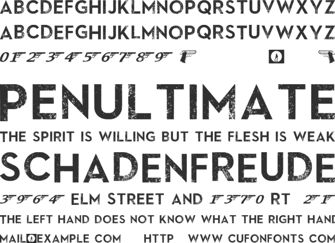 SkyFall Done font preview