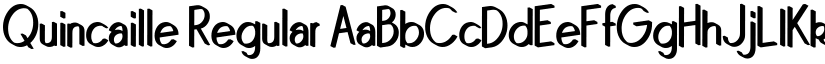 Quincaille font download