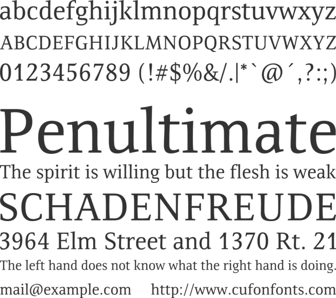 Resavska BG font preview