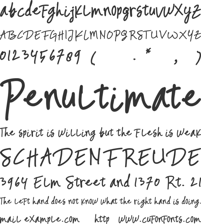 Ghaziyah font preview