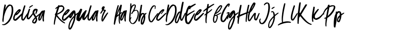 Delisa Regular font
