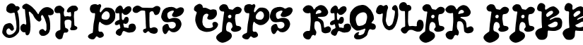 JMH PETS CAPS font download