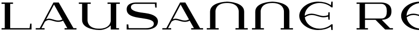 Lausanne Regular font