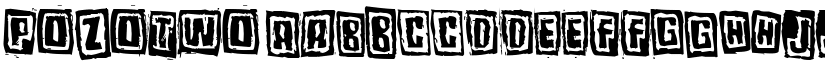 Pozotwo font