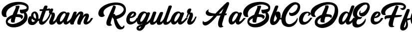 Botram font download