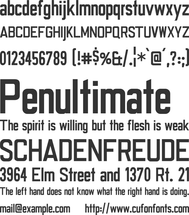 SchilderGrotesk font preview