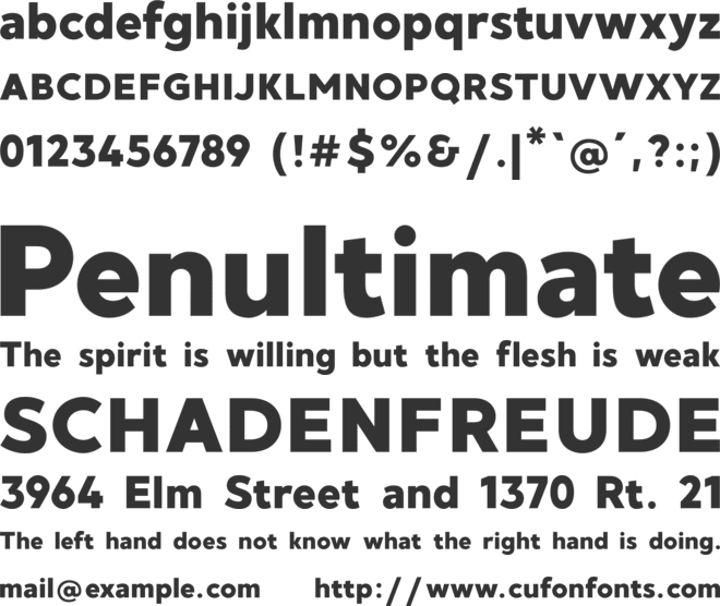 MADE GoodTime Grotesk font preview