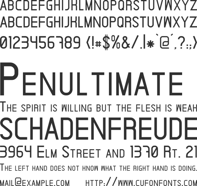 Ardnas font preview