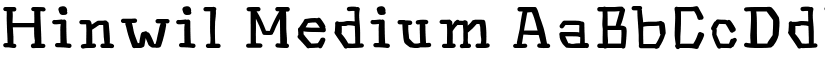 Hinwil font download