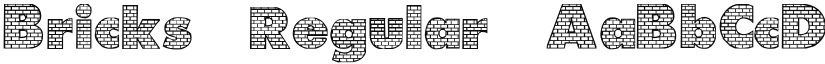 Bricks font download