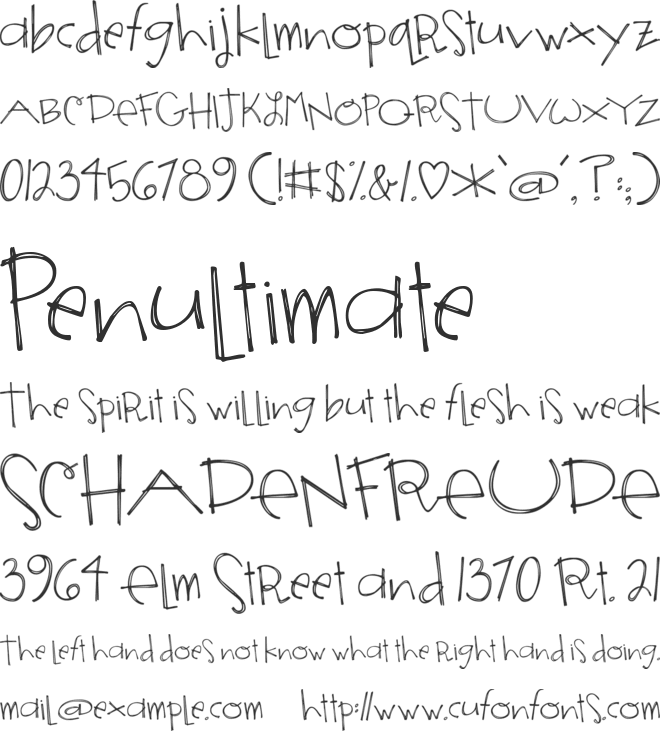 Janda Someone Like You font preview
