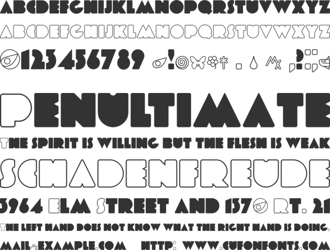 ETIAW v3 font preview