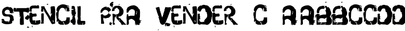 stencil pra vender c font