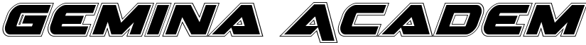 Gemina Academy Italic Italic font