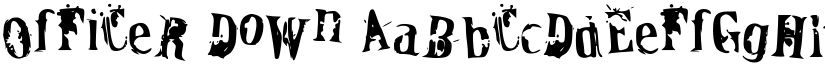 OfFiCeR DoWn font